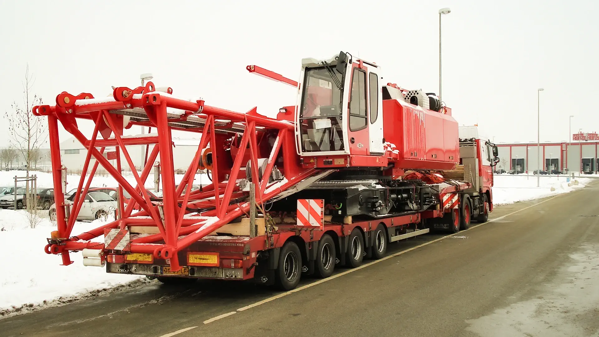 abnormal load transport Salford