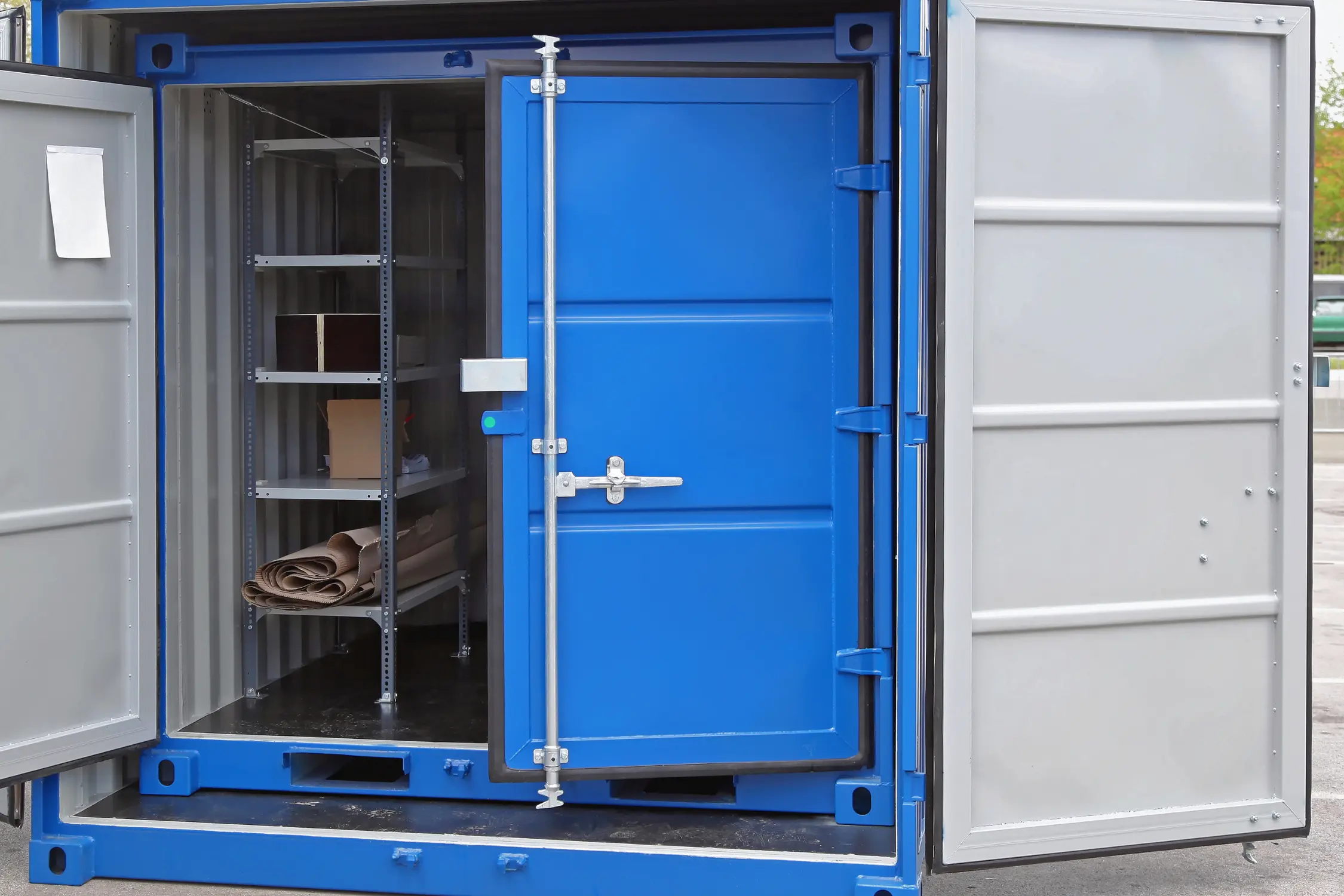 Container devanning in Salford